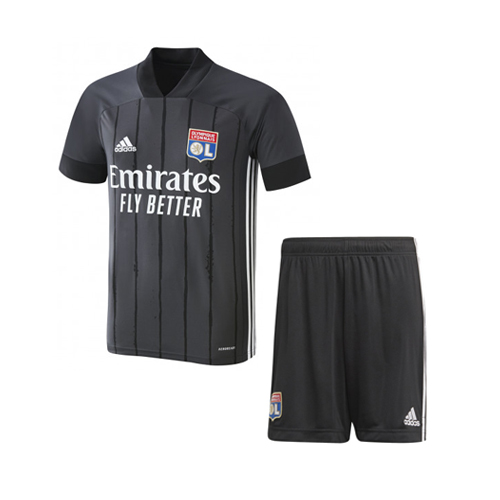 Lyon Kids Away Soccer Kits Shirt with Shorts 2020/21